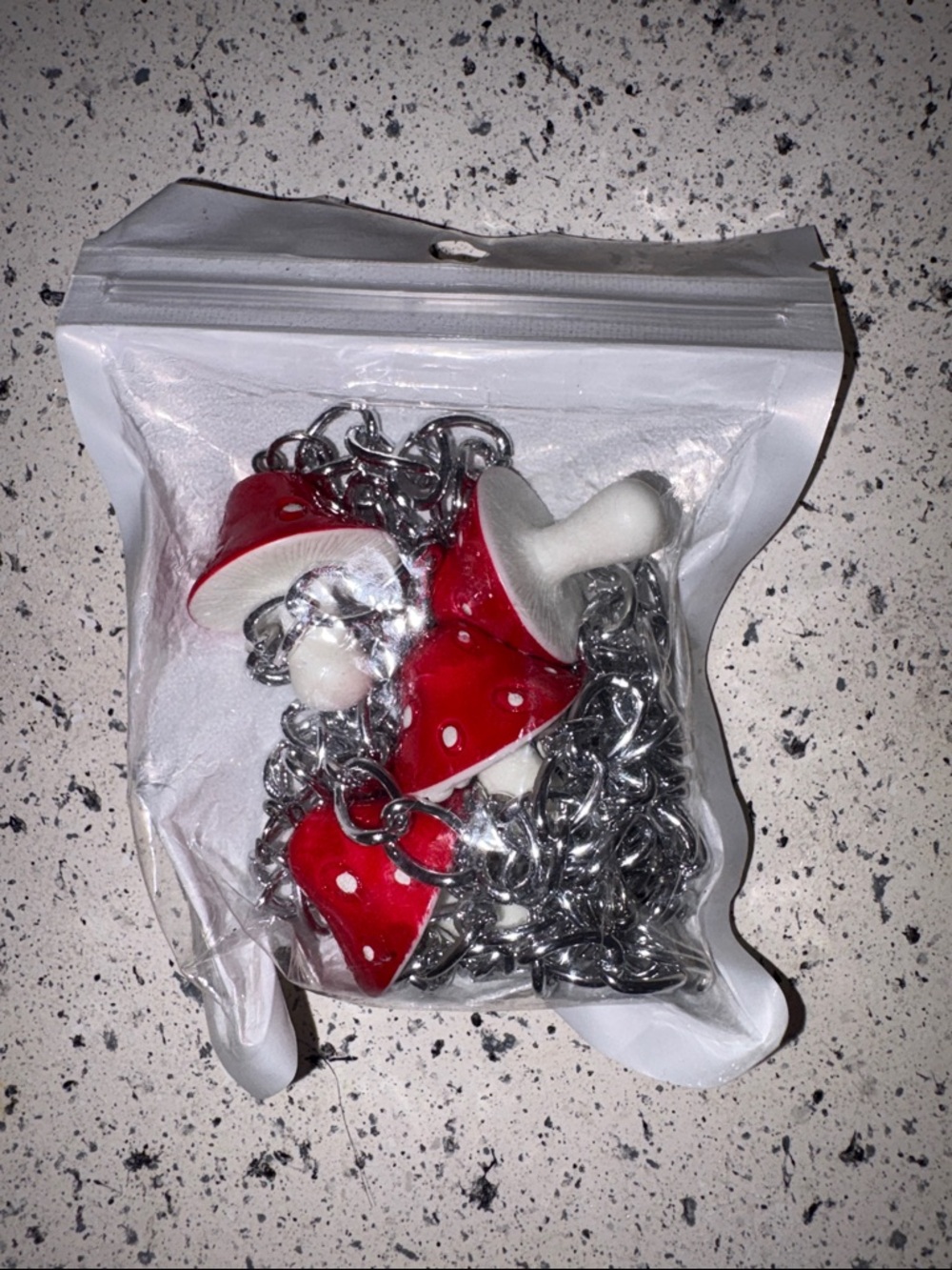 Mushrooms charm -Belly chain